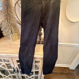 Vince Black 100% Leather Pants